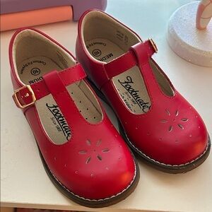 FootMates Red Mary Jane Dress Shoes
